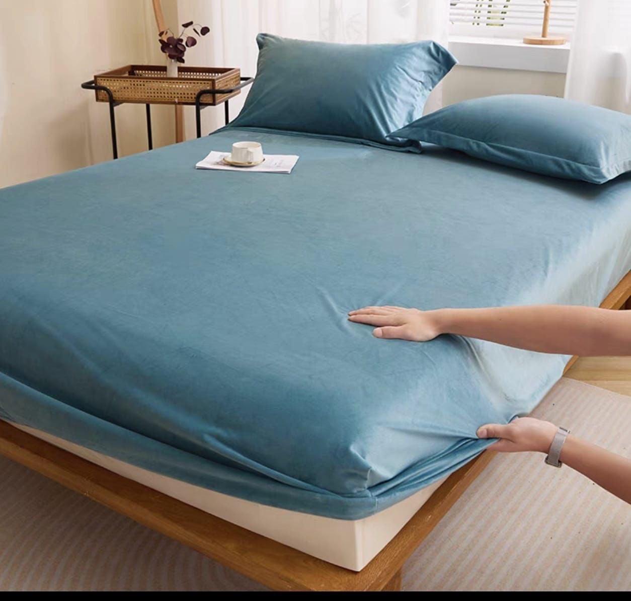 3 Piece Velvet Sheet