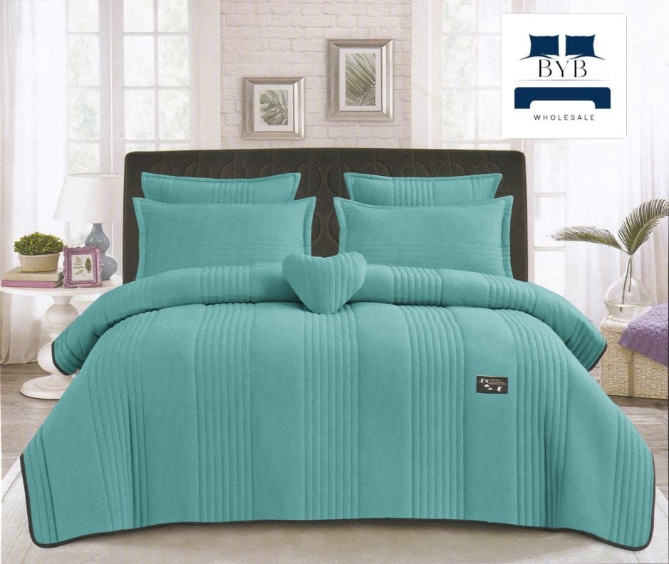 5 Piece Quilt Set