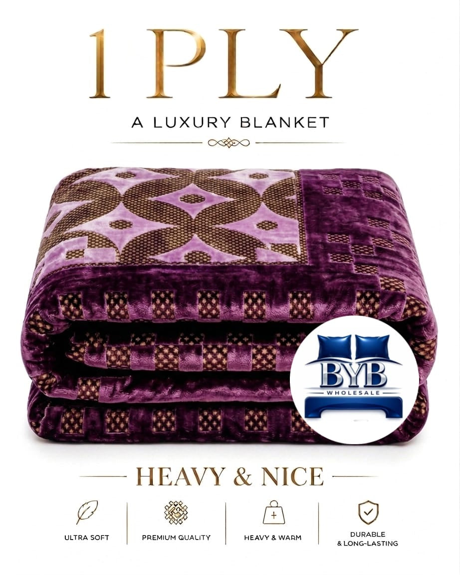 1ply Luxury blanket
