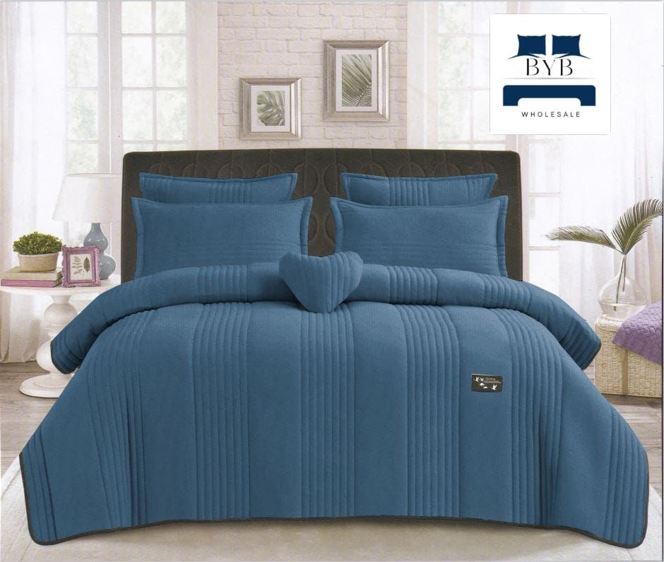 5 Piece Quilt Set