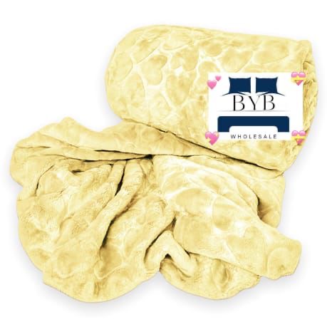 Heart embossed fleece