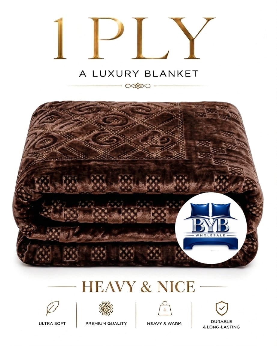 1ply Luxury blanket