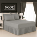5 Piece Plain Frilled Combo Sheet