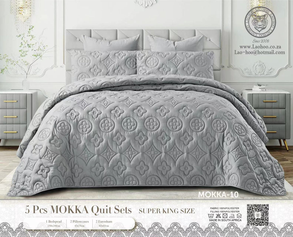 5 Piece Mokka Quilt