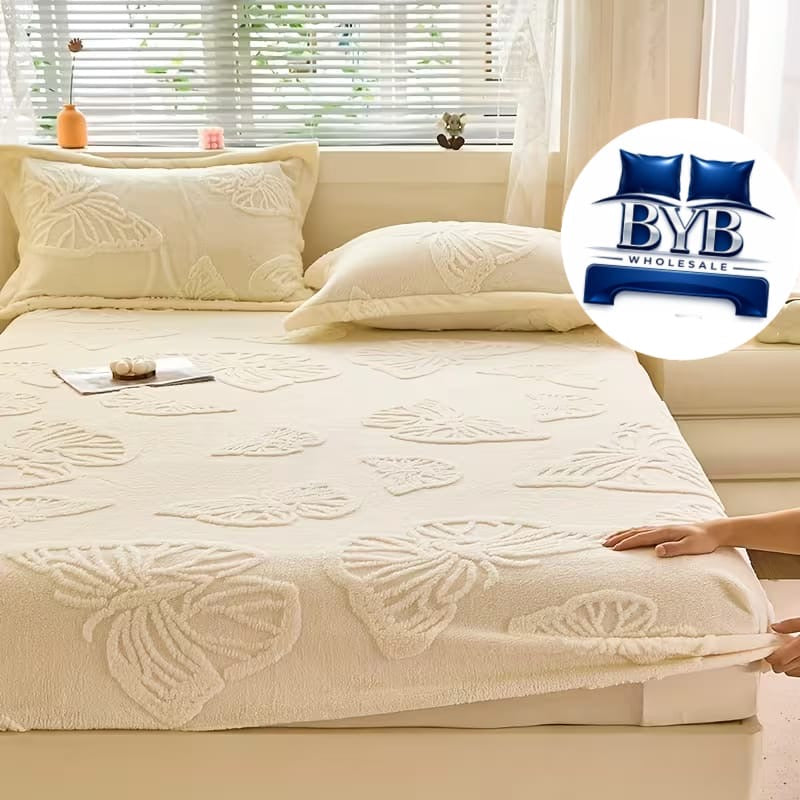 3pcs Butterfly mattress protector