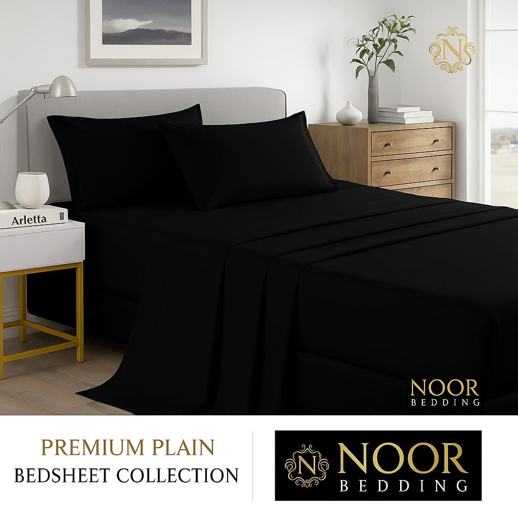 4 piece Flat & fitted sheet