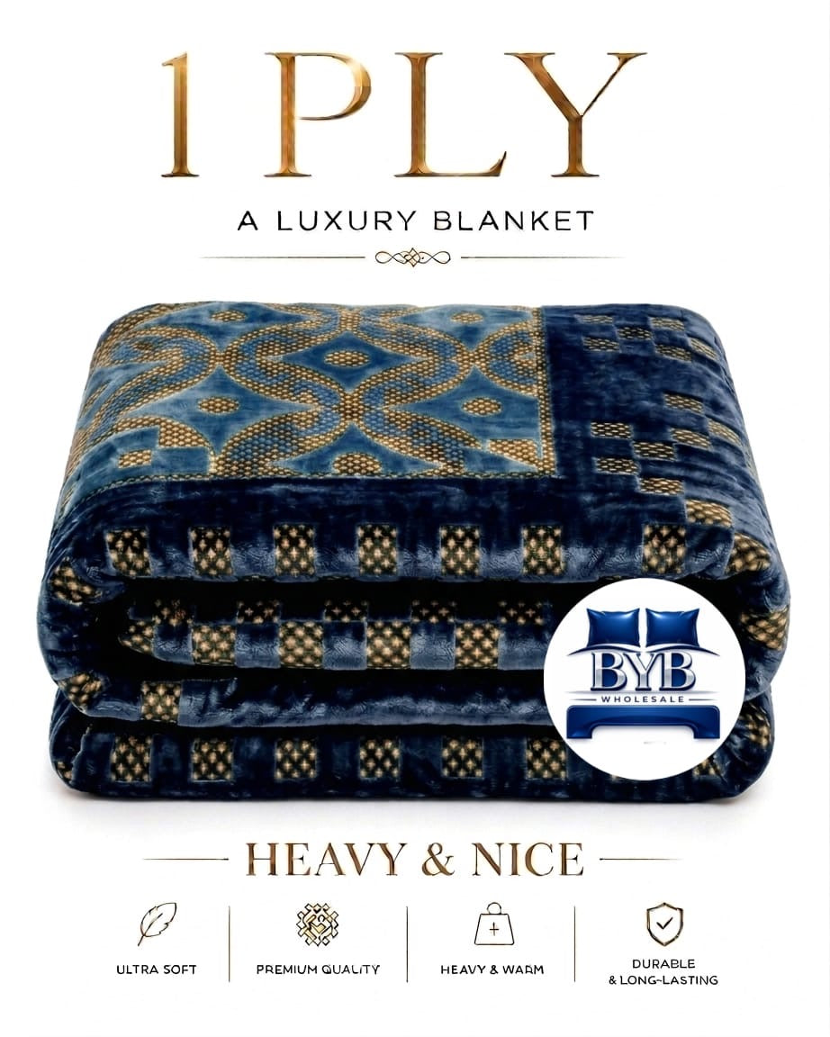 1ply Luxury blanket
