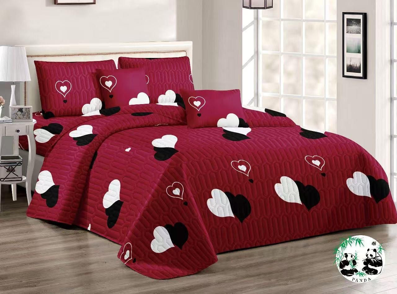 5 Piece Bedspread