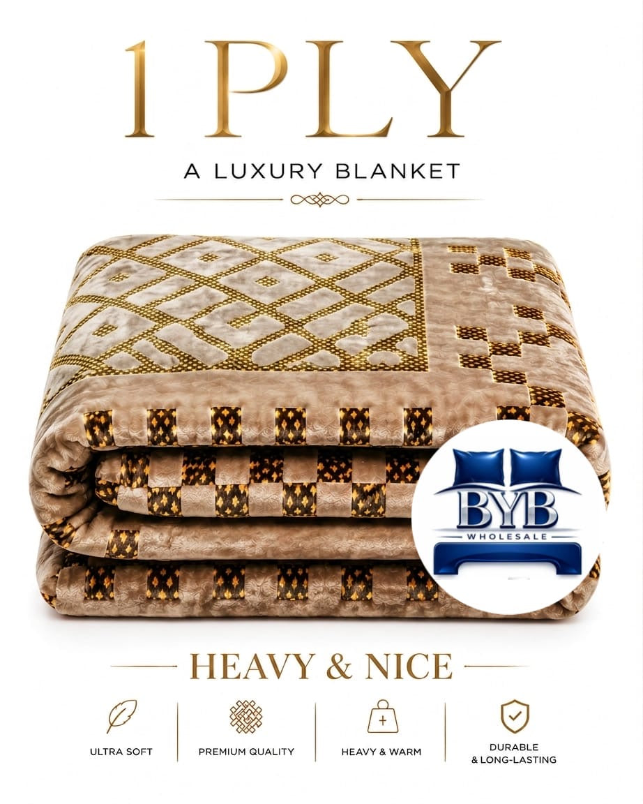 1ply Luxury blanket