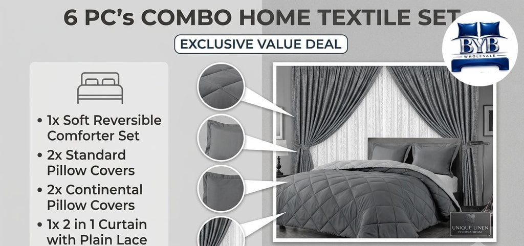 6pcs Bedroom combo