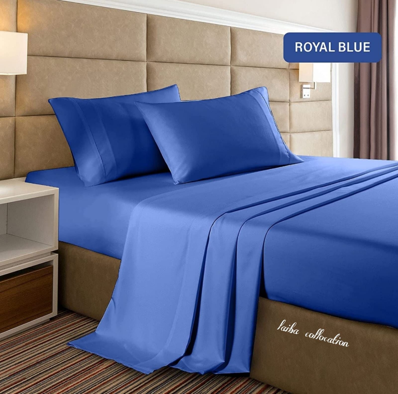 4 piece Flat & fitted sheet