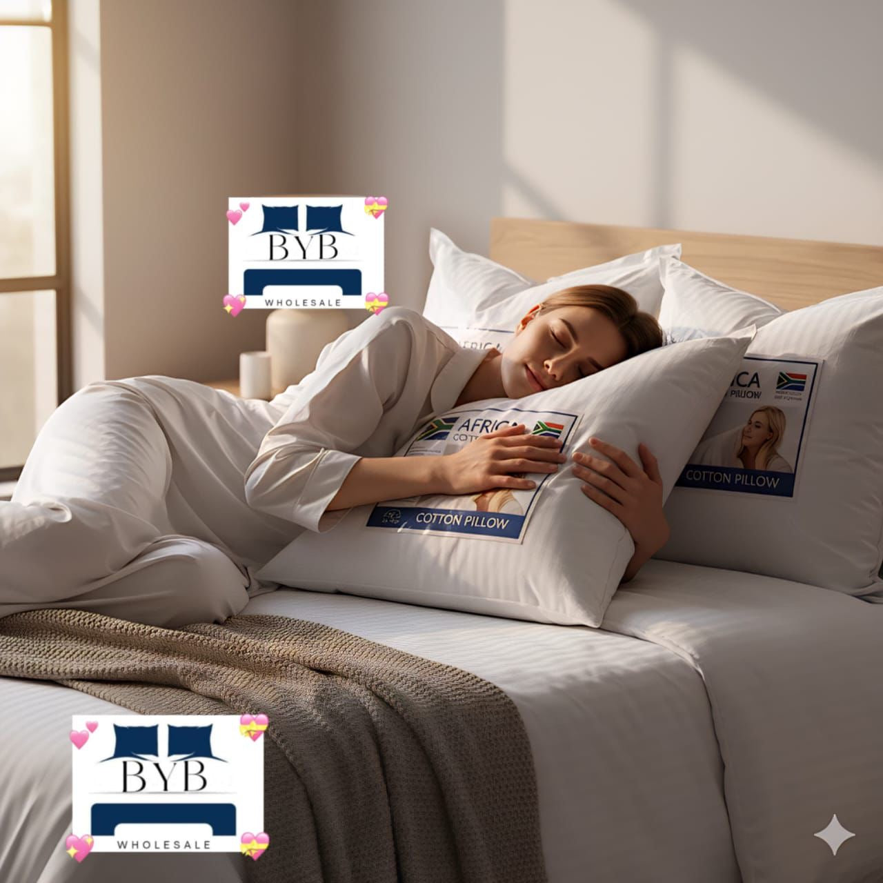 Continental pillows x 2