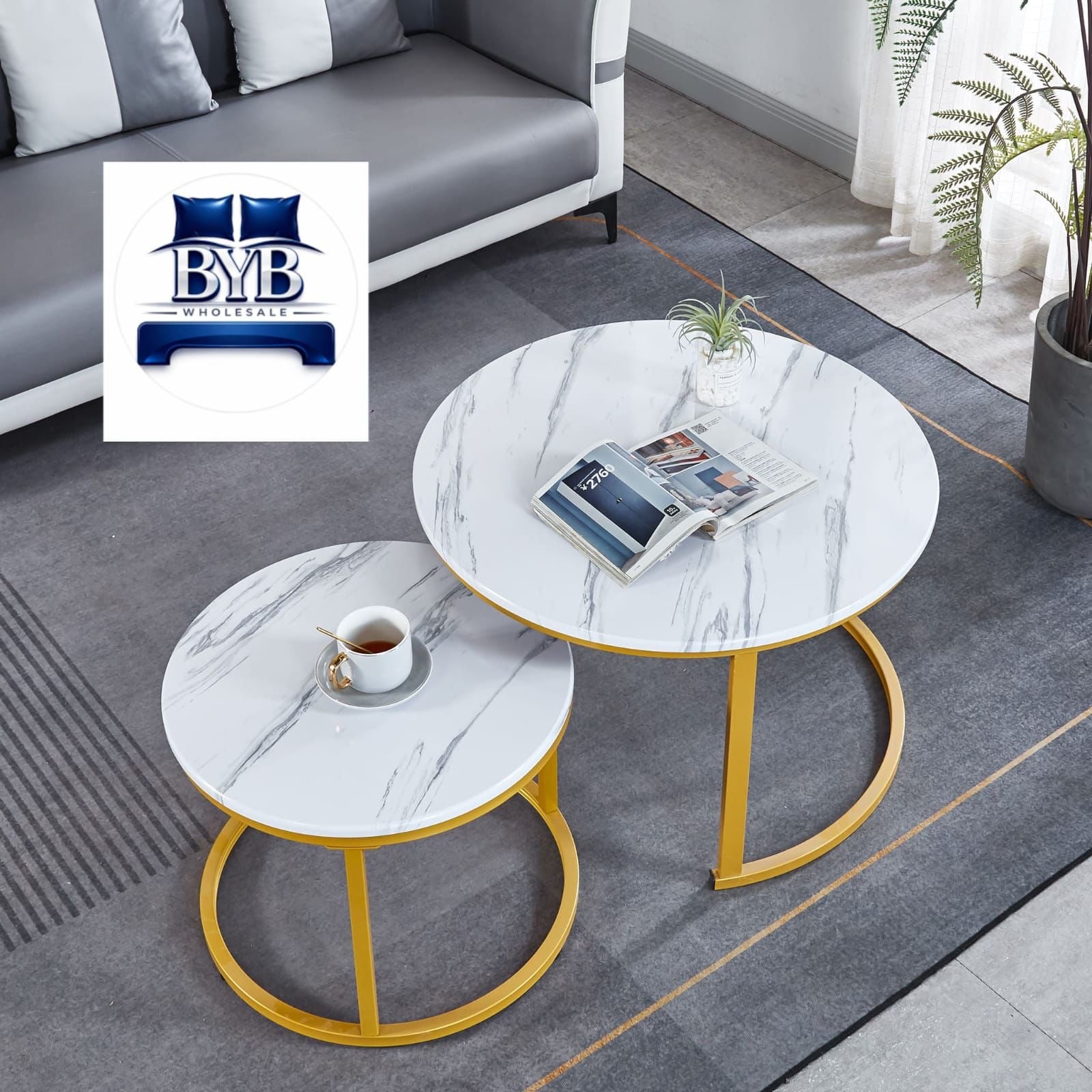 2 piece coffee table