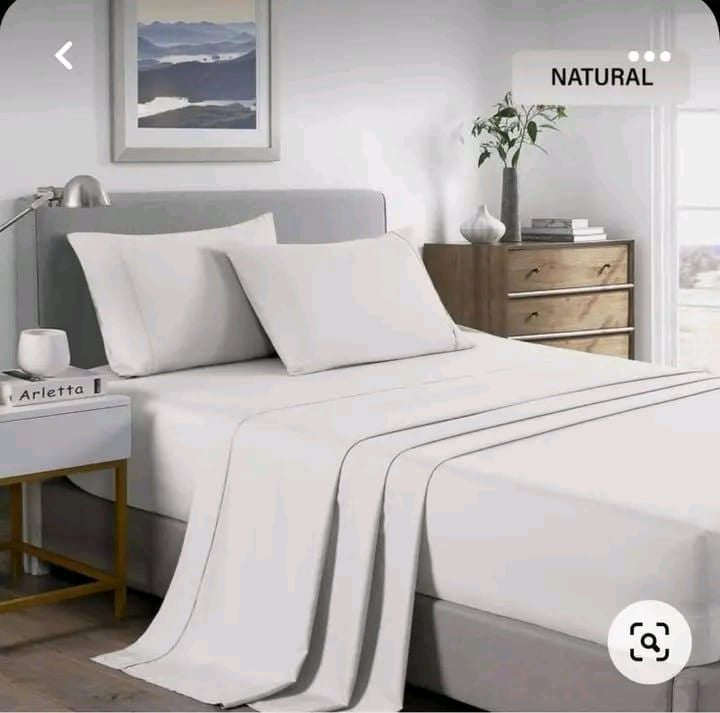 4 piece Flat & fitted sheet