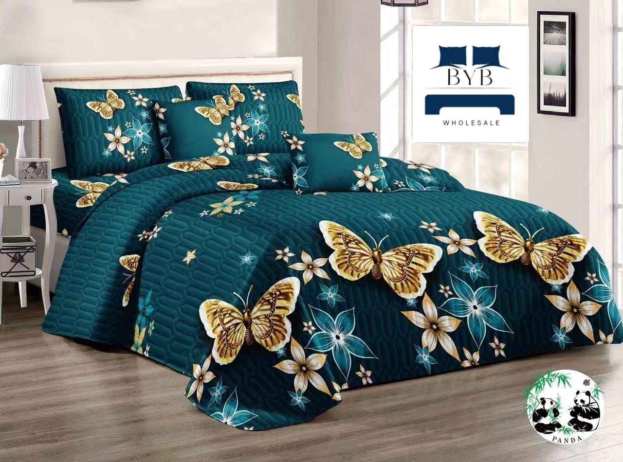 5 Piece Bedspread