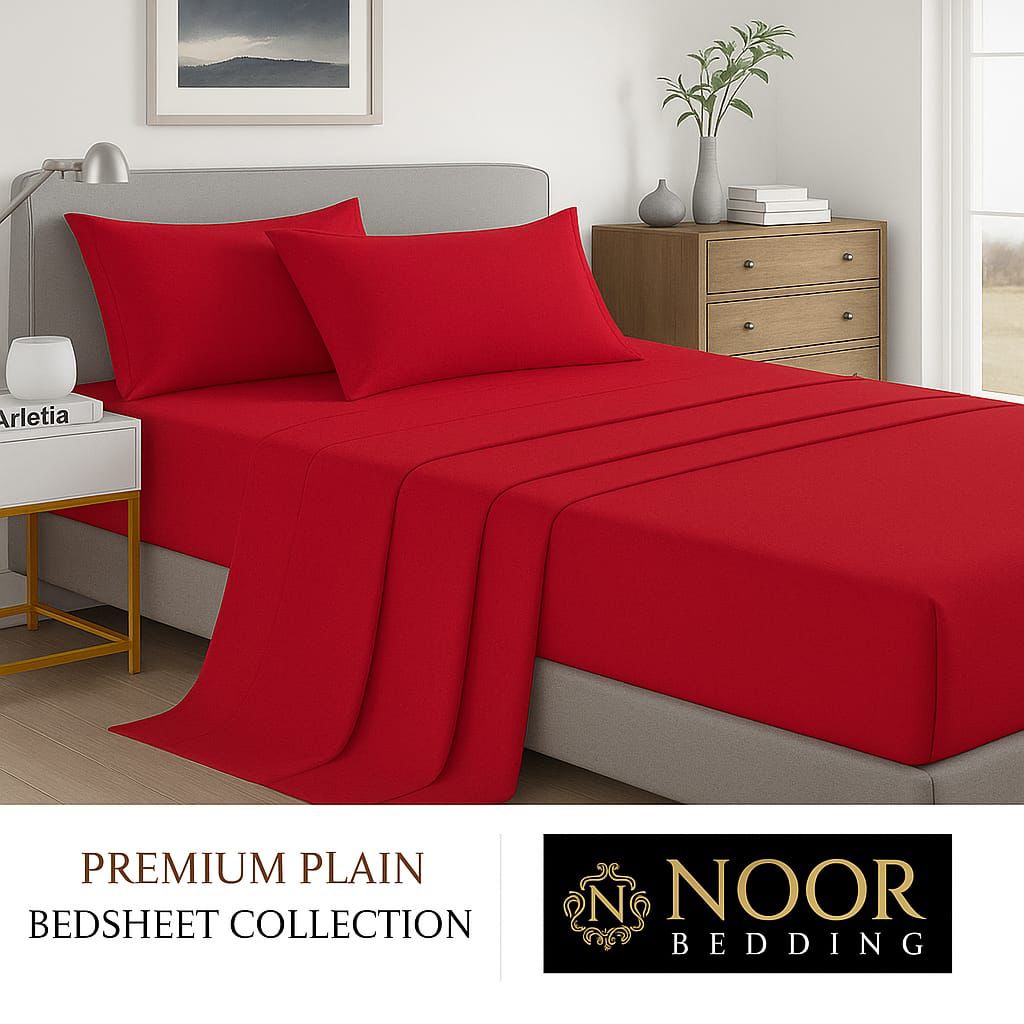 4 piece Flat & fitted sheet