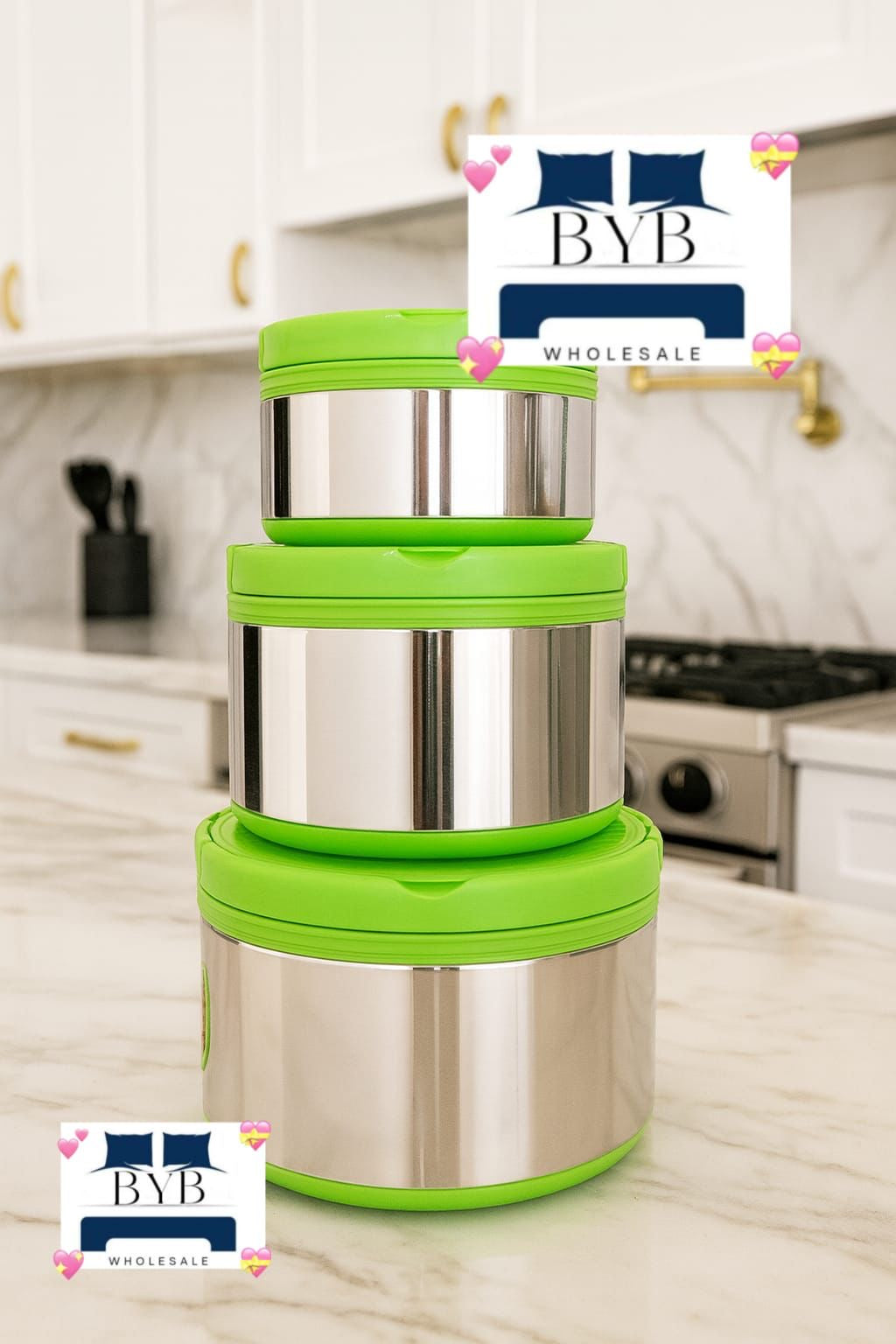 3 Piece Food Warmers