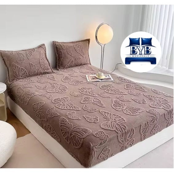 3pcs Butterfly mattress protector