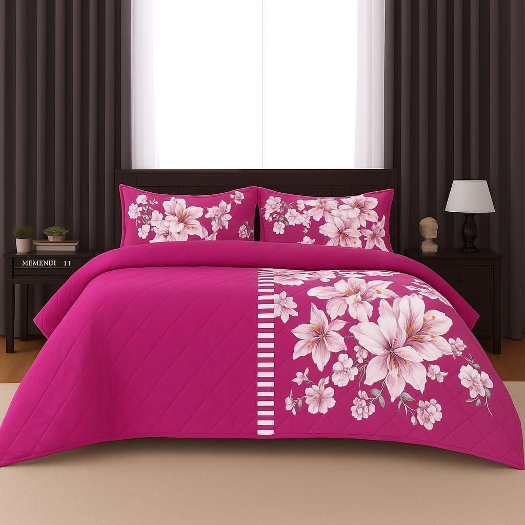 5 piece reversible comforter set
