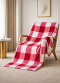 Colored squared fleece