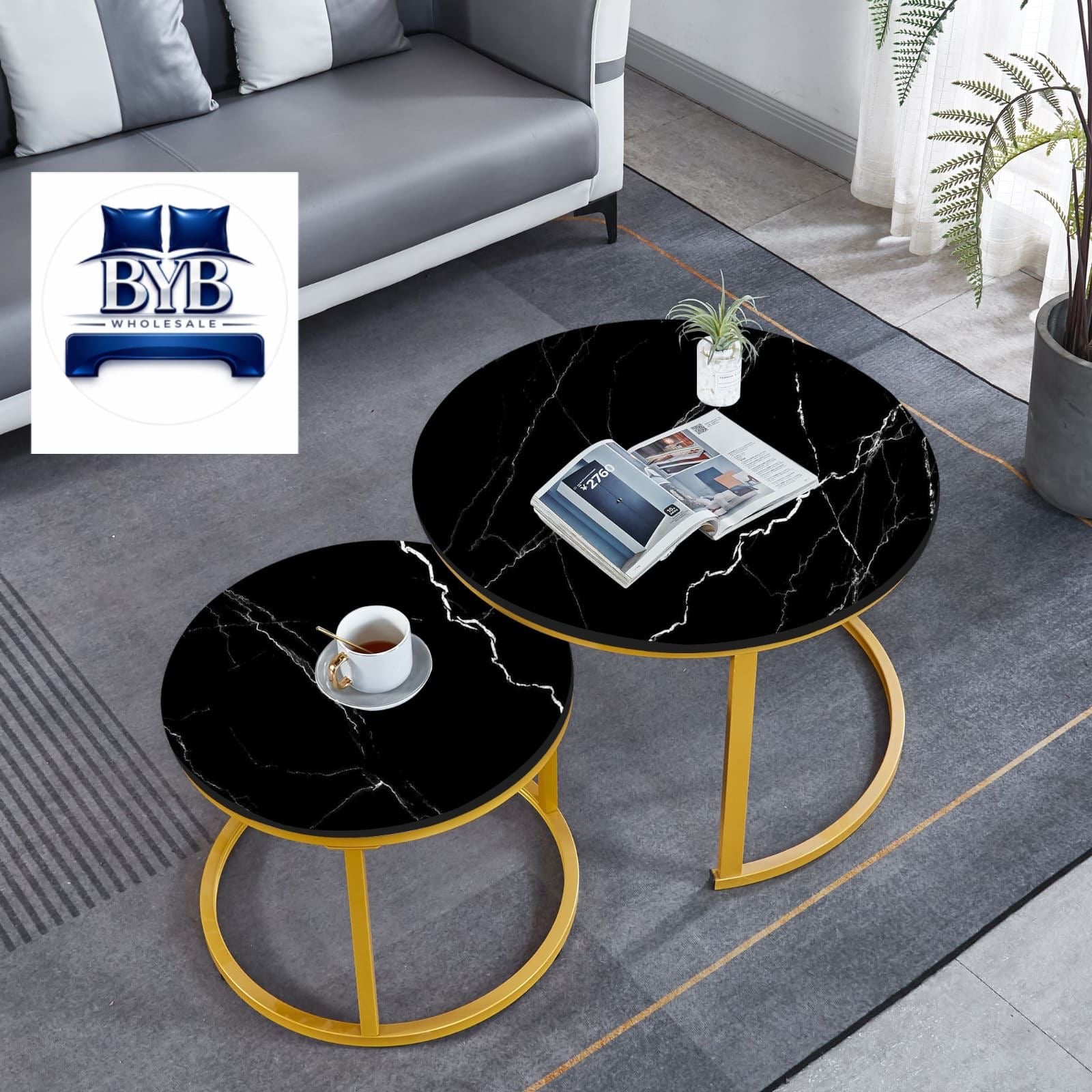 2 piece coffee table