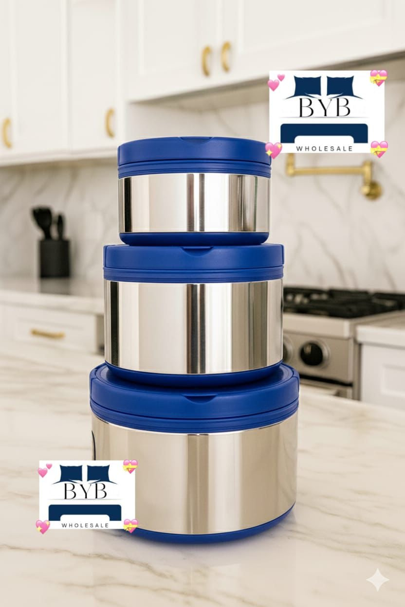 3 Piece Food Warmers
