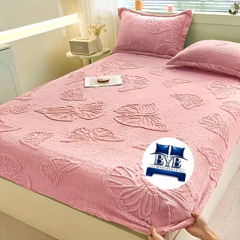 3pcs Butterfly mattress protector