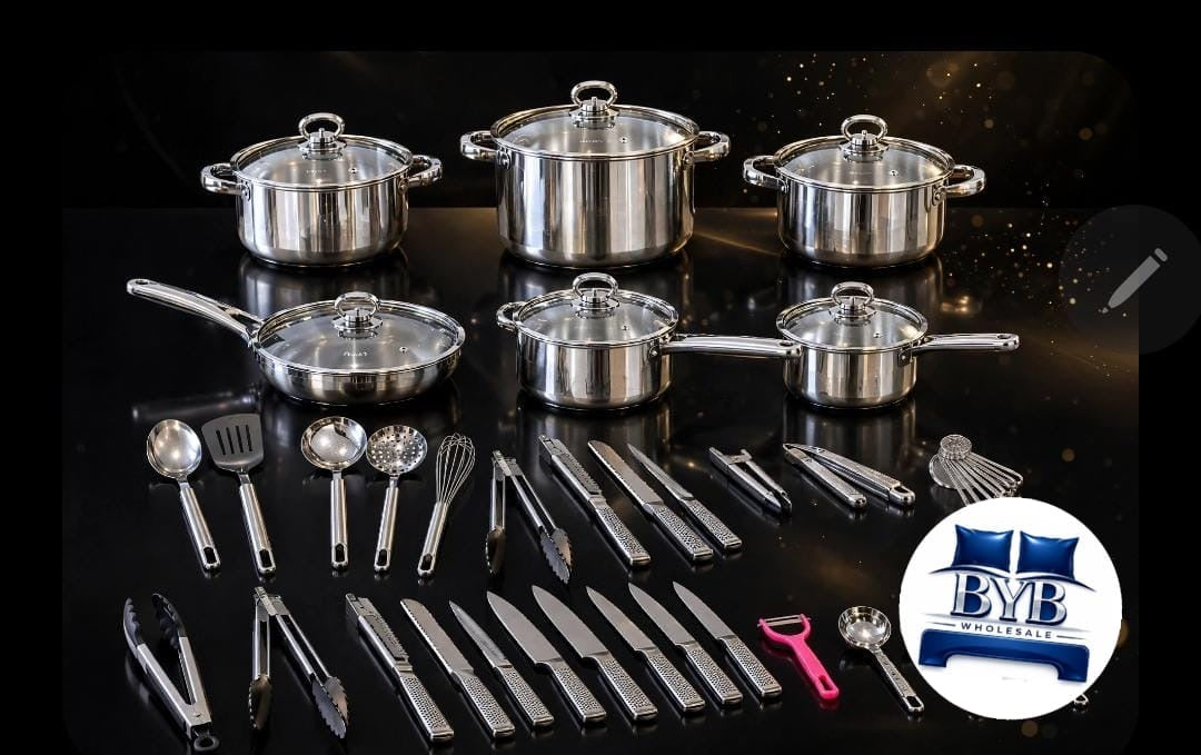 49 Piece Stainless Steel cookware