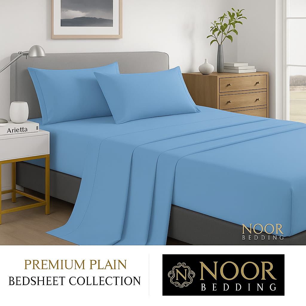 4 piece Flat & fitted sheet