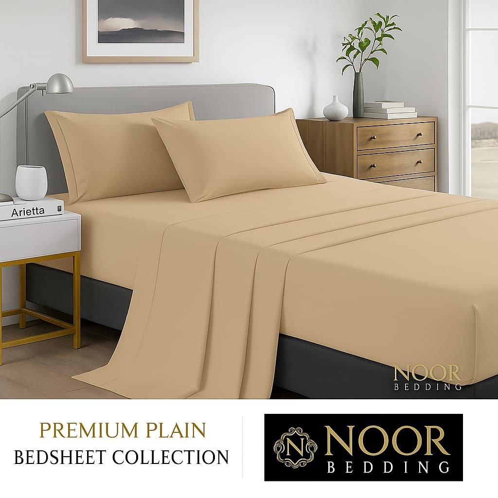 4 piece Flat & fitted sheet